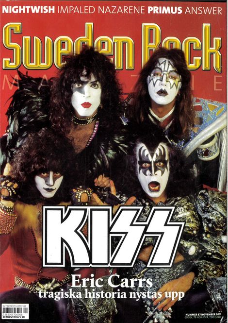 Huvudbild Sweden Rock Magazine  #87