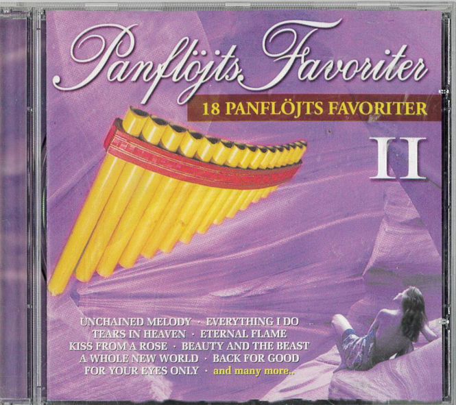 Huvudbild Panflöjts favoriter 2 (CD) beg