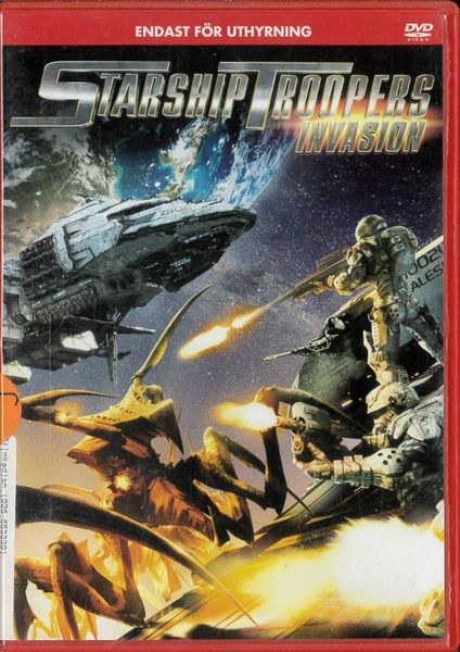 Starship Troopers: Invasion (Animerad) (DVD) fd hyr