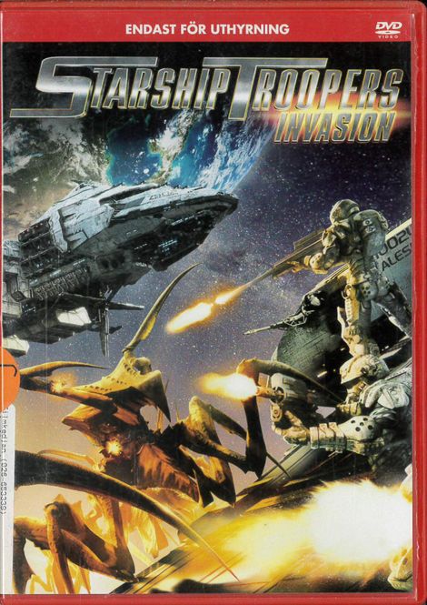 Huvudbild Starship Troopers: Invasion (Animerad) (DVD) fd ...