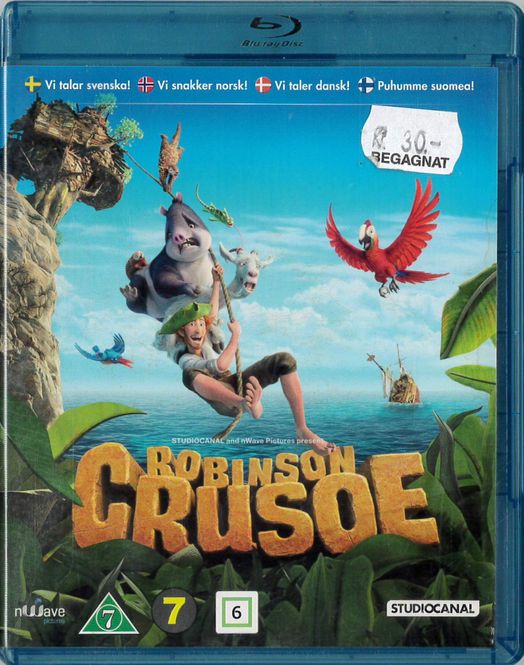 Huvudbild Robinson Crusoe - 2016 (Blu-ray) beg