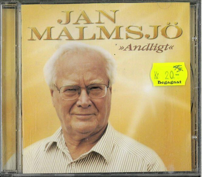 Huvudbild Jan Malmsjö – Andligt (CD) beg