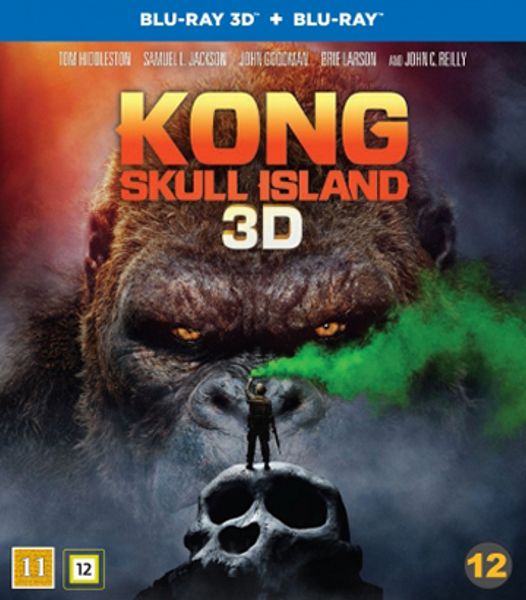 Kong: Skull Island (Real 3D + Blu-ray) beg