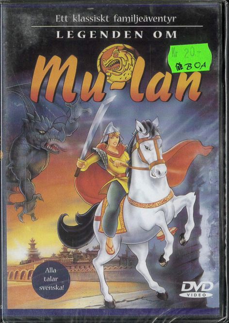 Huvudbild Legenden om Mu-Lan (DVD) 