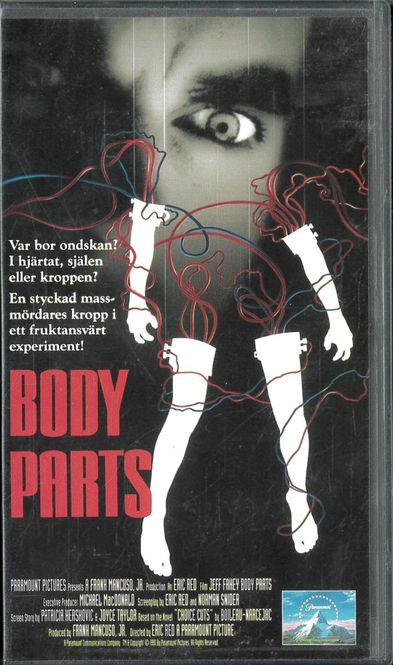 Huvudbild Body Parts (vhs)