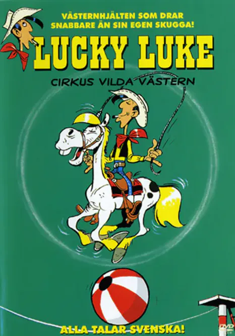 Huvudbild Lucky Luke - Cirkus Vilda Västern (DVD) beg