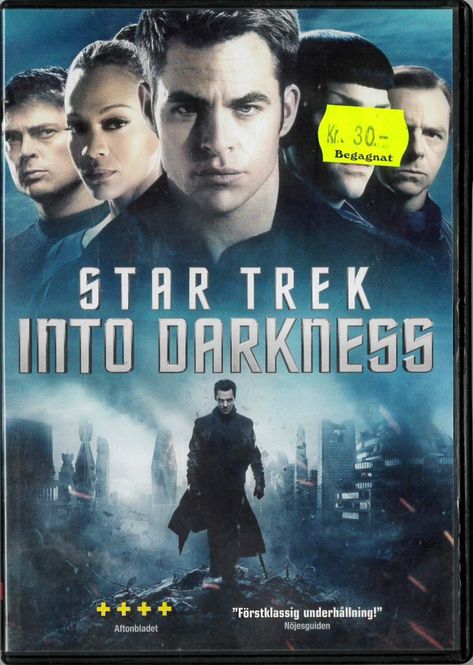 Huvudbild Star Trek - Into Darkness (DVD) fd hyr