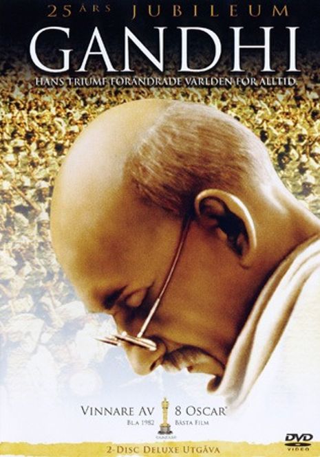 Huvudbild Gandhi (1982) beg dvd