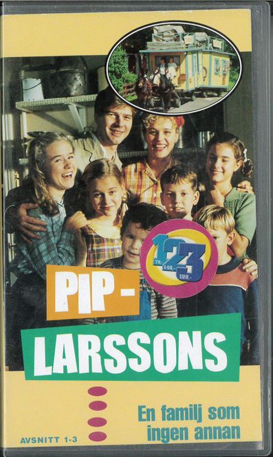 Huvudbild PIP-LARSSONS AVSNITT 1-3 (VHS)
