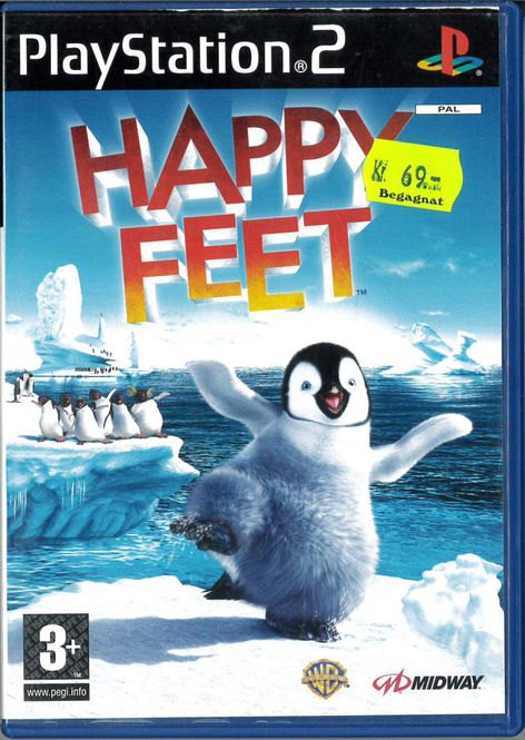 Huvudbild Happy Feet  (Ps2) beg