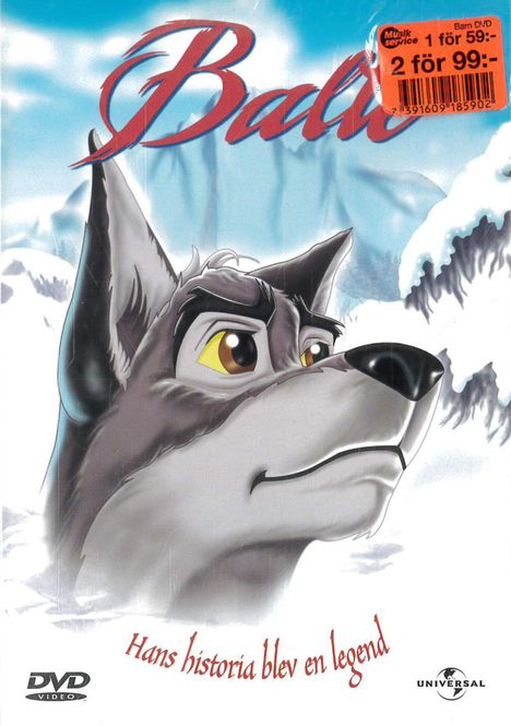 Huvudbild Balto (DVD)