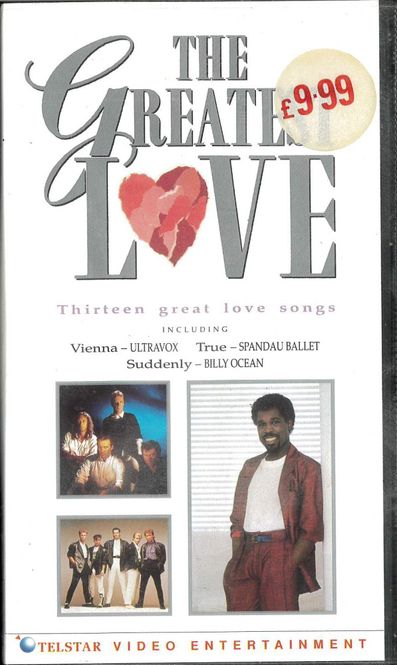 Huvudbild Greatest Love (musik vhs)