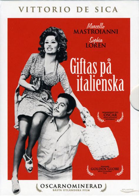 Huvudbild Giftas på italienska (dvd) beg