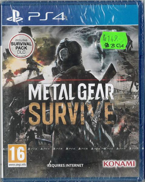 Metal Gear Survive (Ps4)