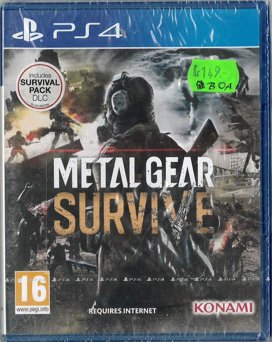 Huvudbild Metal Gear Survive (Ps4)