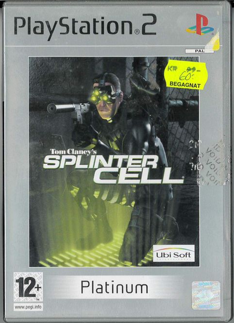 Huvudbild Splinter Cell  - platinum (ps2) beg