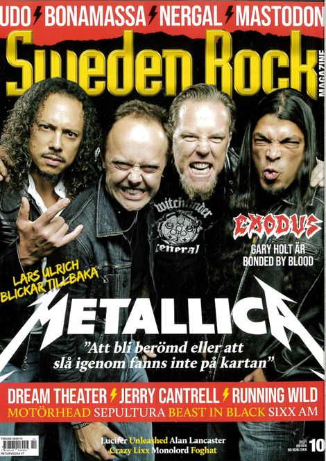 Huvudbild Sweden Rock Magazine 2021:#10