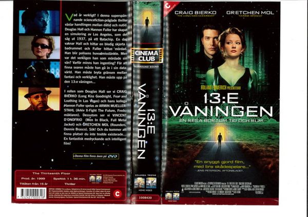 13:e våningen (vhs)