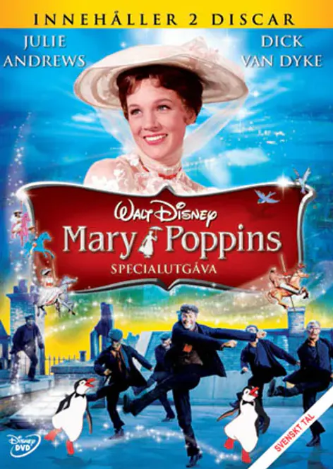 Huvudbild Mary Poppins (2 Disc) beg dvd