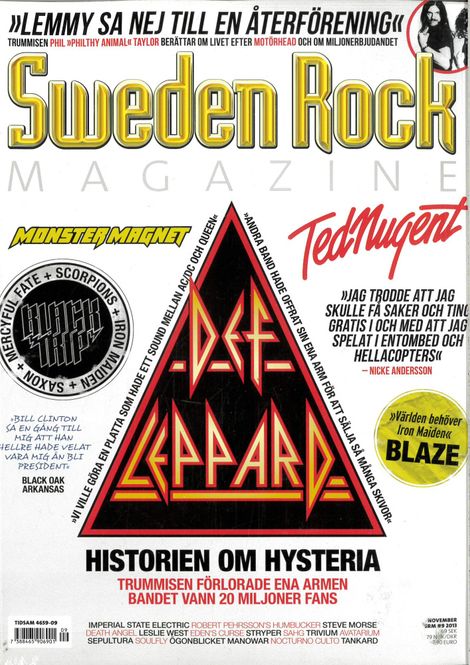 Huvudbild Sweden Rock Magazine #108