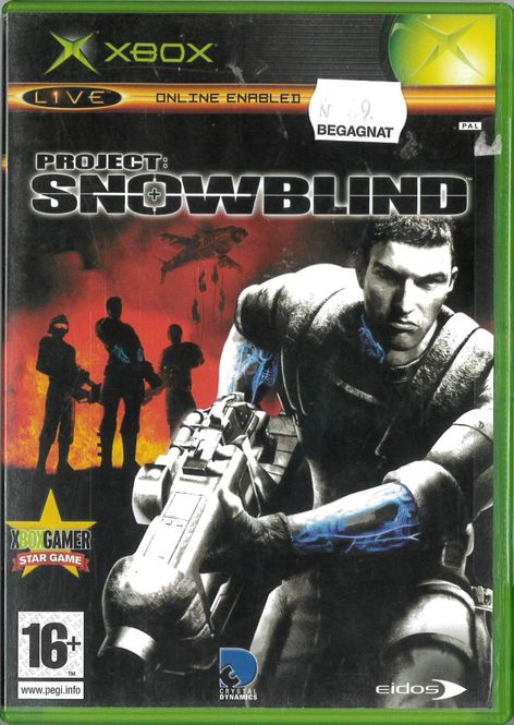 Huvudbild Project Snowblind   (Xbox) Beg