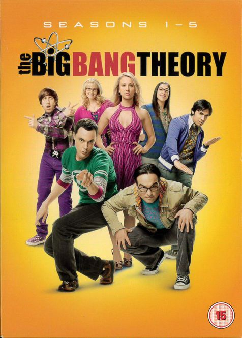 Huvudbild Big Bang Theory - Säsong 1-5 (dvd) beg import