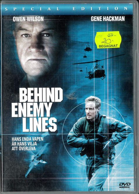 Huvudbild Behind Enemy Lines (2001) beg dvd