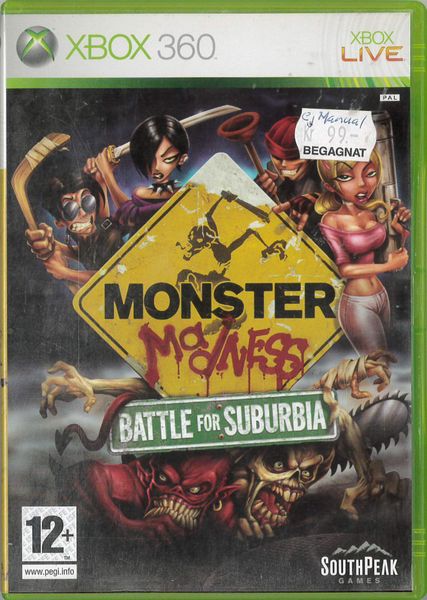 Monster Madness - Battle for Suburbia (X360) beg
