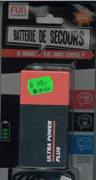 Power Bank - 2000mAh