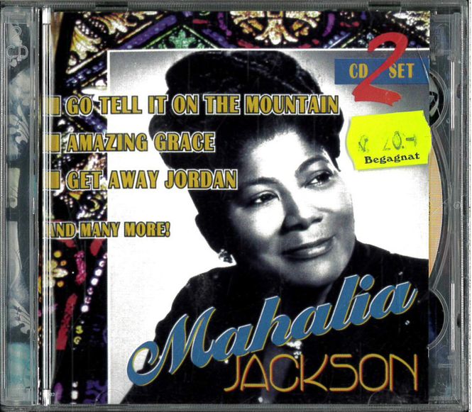 Huvudbild Mahalia Jackson (2CD) beg