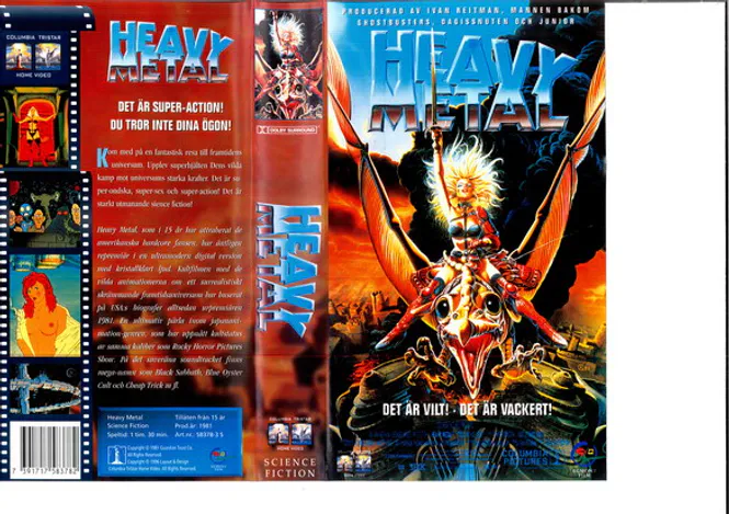 Huvudbild HEAVY METAL (VHS)