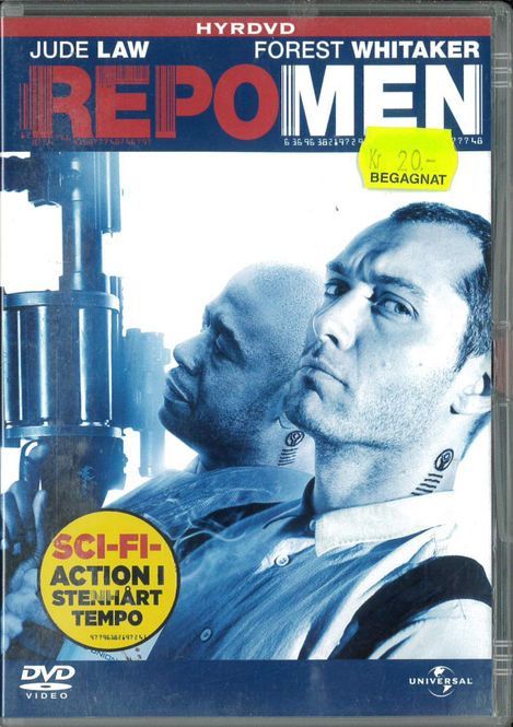 Huvudbild Repo Men (DVD) fd hyr