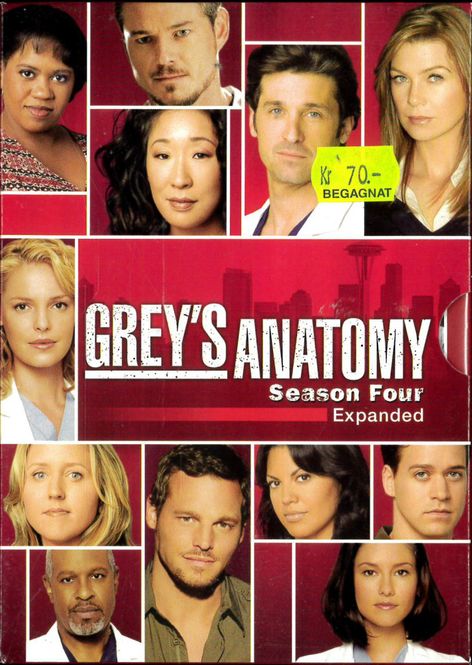 Huvudbild Grey's Anatomy - Säsong 4  (DVD) beg