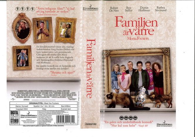 Huvudbild Familjen är värre (vhs)