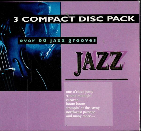3 Compact Disc pack Jazz (CD) box