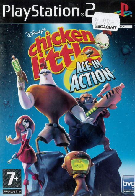 Huvudbild Chicken Little 2 - Ace In Action  (ps2) beg