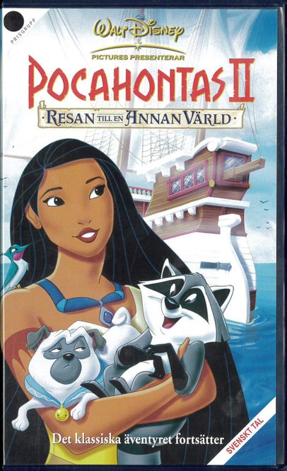 Huvudbild Pocahontas II - Resan till en annan värld (vhs)