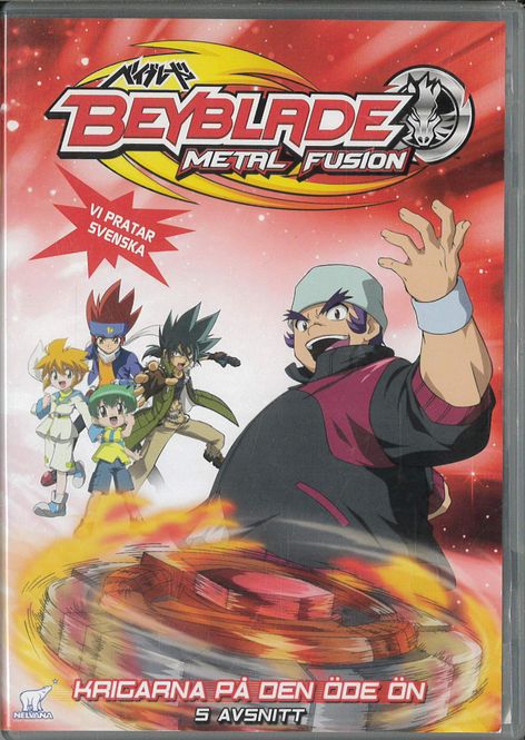 Huvudbild Beyblade Metal Fusion - Krigarna på den öde ön  ...