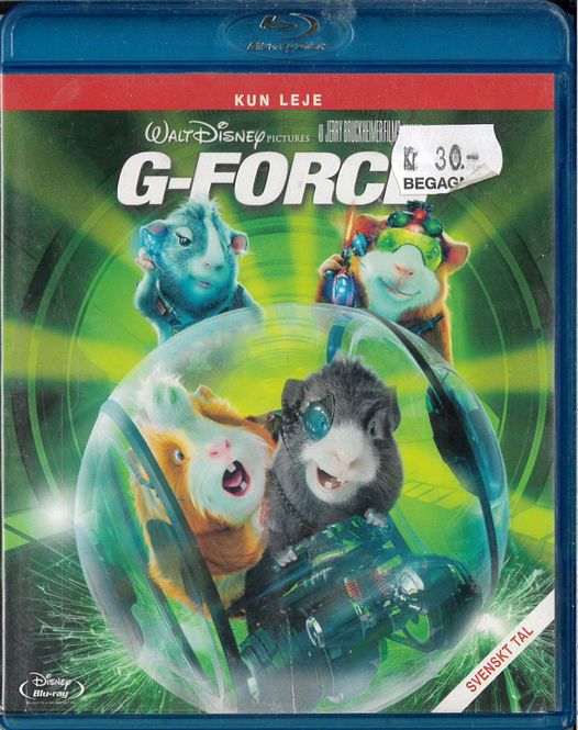 Huvudbild G-Force (Blu-Ray) FD HYR