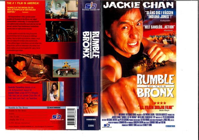 Huvudbild RUMBLE IN THE BRONX (VHS)
