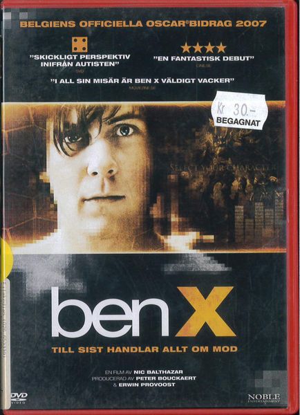 Ben X (DVD) fd hyr