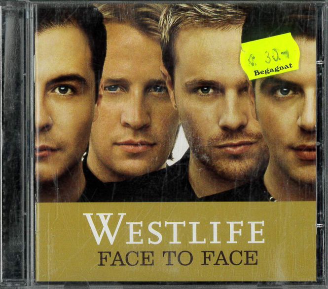 Huvudbild Westlife - Face To Face (CD) beg