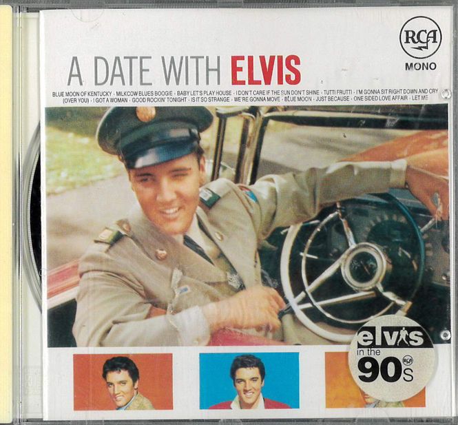 Huvudbild Elvis Presley - A date With Elvis  (CD) beg