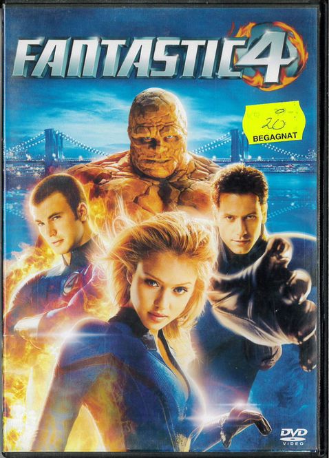 Huvudbild Fantastic Four - 2005 (dvd) beg