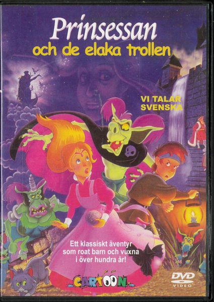 Prinsessan och de elaka trollen - beg dvd