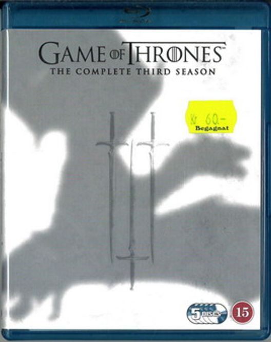 Huvudbild Game of Thrones - Säsong 3 -Beg(fd hyr)(Blu-Ray)