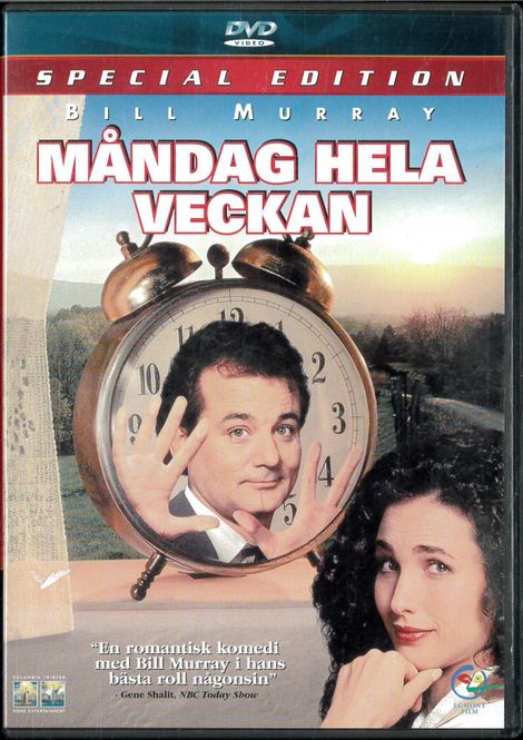 Huvudbild Måndag hela veckan - special edition (dvd beg) 