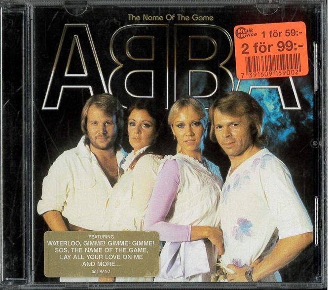 Huvudbild ABBA - Name Of The Game (CD) beg