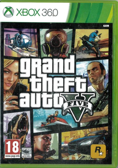 Huvudbild Grand Theft Auto V  (X360)