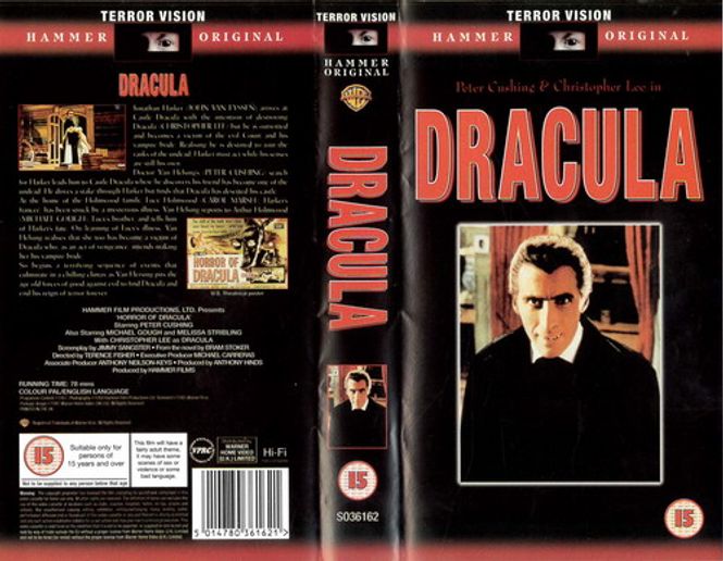 Huvudbild DRACULA (VHS) UK